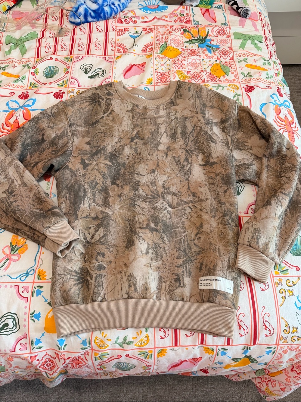 Camo Crew Sweatshirt - High Sierra Camo - Picture 5 of 5